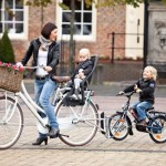 Acessórios para transportar crianças em bicicleta